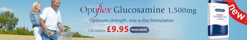 Optiflex Glucosamine 1,500mg | Optimum strength, one-a-day formulation | 120 tablets | £9.95