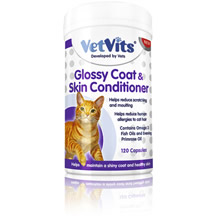 Glossy Coat for Cats - healthy skin and a glossy coat