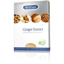Ginger Extract Capsules 100mg - Gelatin Free
