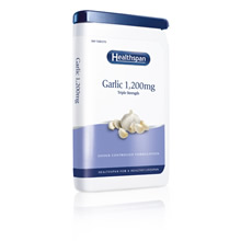 Garlic Tablets 1200mg - Odour-controlled