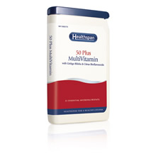 MultiVitamins "50 Plus" Tablets with Ginkgo Biloba